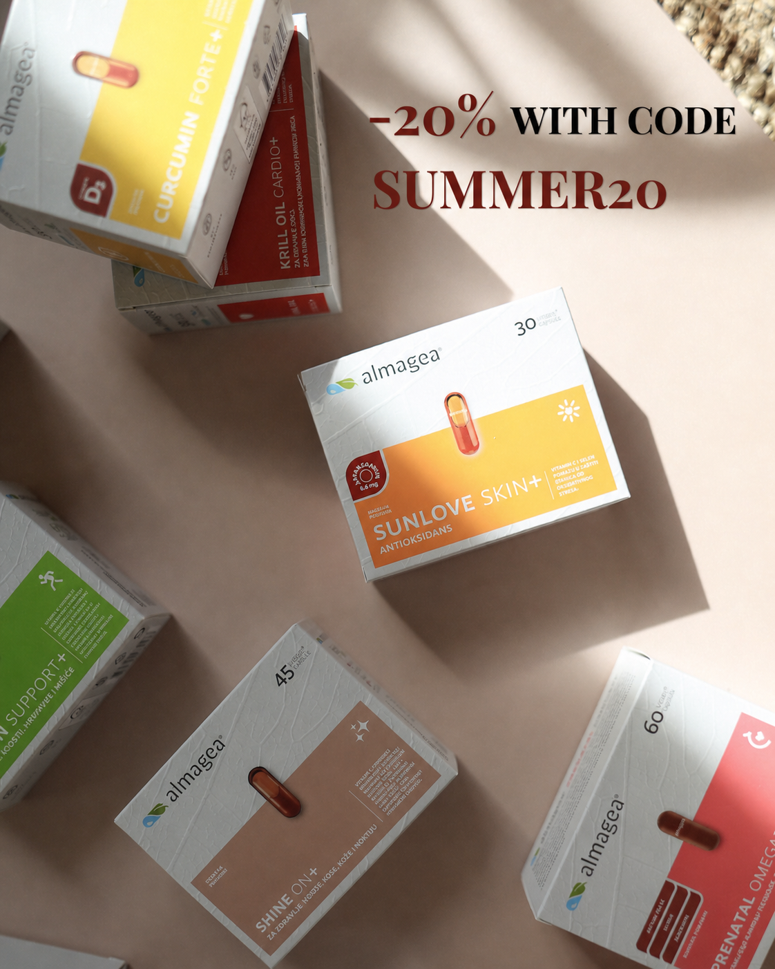 Almagea dietary supplements SUMMER20 discount